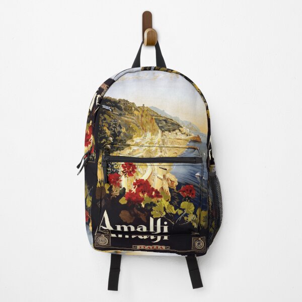 Item preview, Amalfi - Italy Vintage Travel Poster 1920 designed and sold by DejaVuStudio.