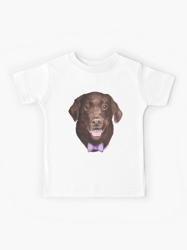 Chocolate best sale lab shirt