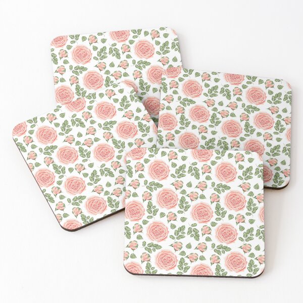 Item preview, Pink Roses Flower Pattern designed and sold by MugsMe.