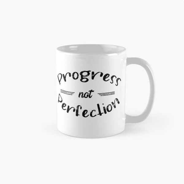 Item preview, Progress Not Perfection - distressed grunge effect designed and sold by JodyzDesigns.