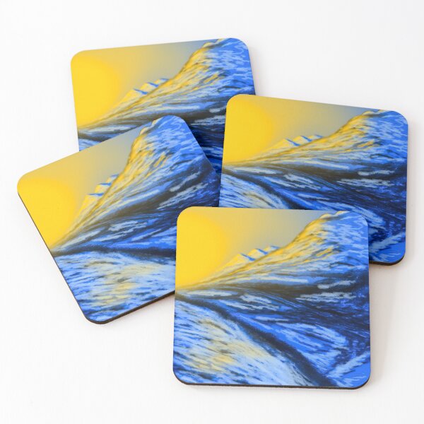 Item preview, Winter Sunrise in Mountains  designed and sold by Elena Odintsova.