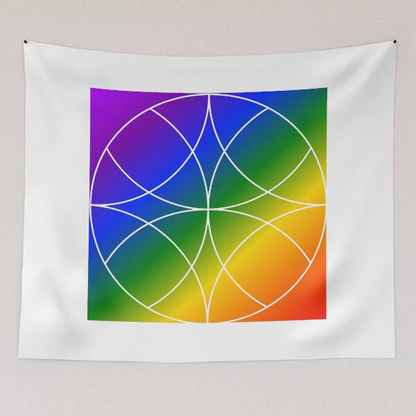 Item preview, Rainbow Mandala Design  designed and sold by mikaylawiser.