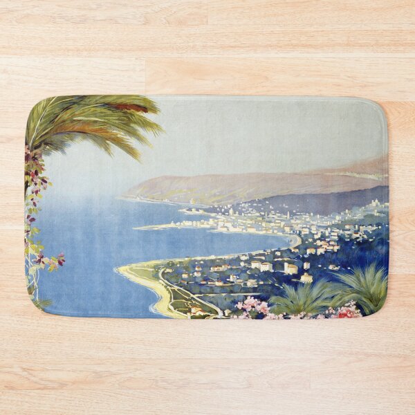 Item preview, San Remo - Italy Vintage Travel Poster 1920 designed and sold by DejaVuStudio.