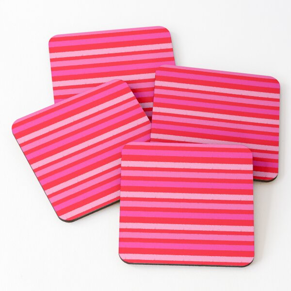 Item preview, Pink and Red Stripes  designed and sold by OneThreeSix.