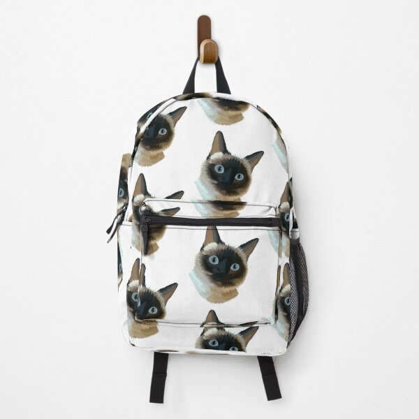 Item preview, Cute Siamese Cat Cartoon designed and sold by hannahbanana888.