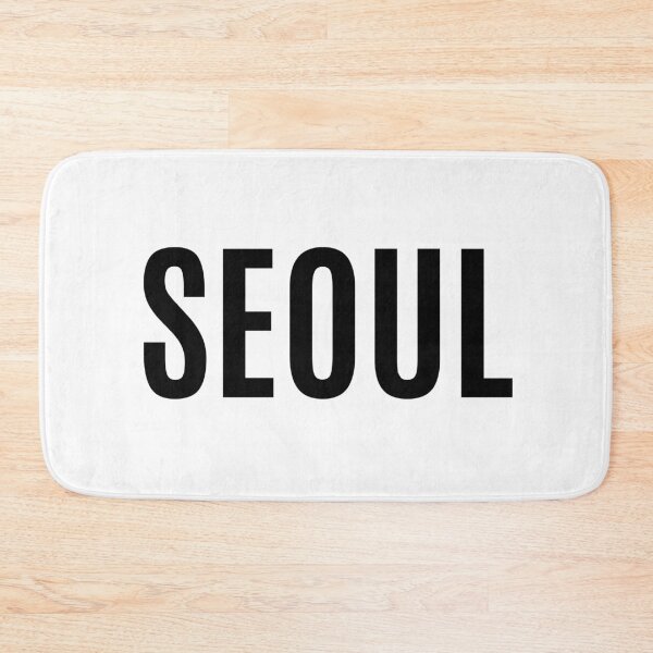 Item preview, Simple City Name "Seoul" (Black) designed and sold by fresh-princess.