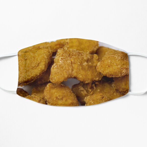Chicken nuggets Flat Mask