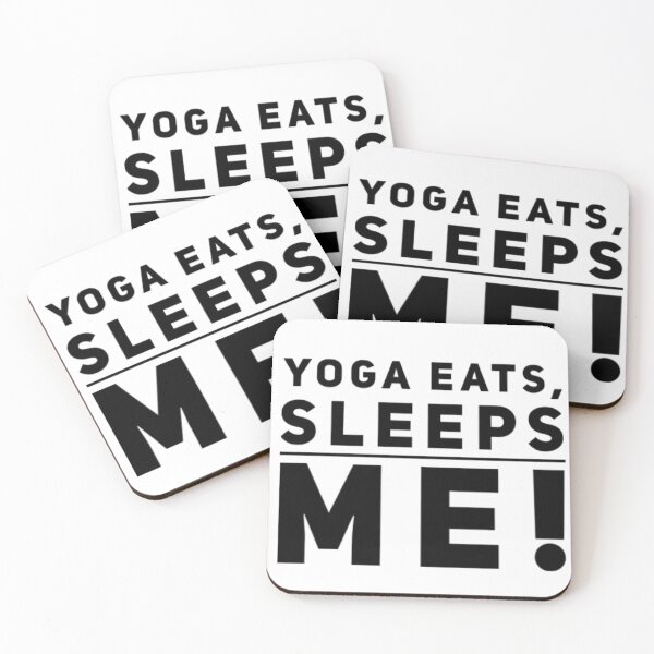 Item preview, Yoga Eats sleeps me!  designed and sold by Got-Ya-Bak.