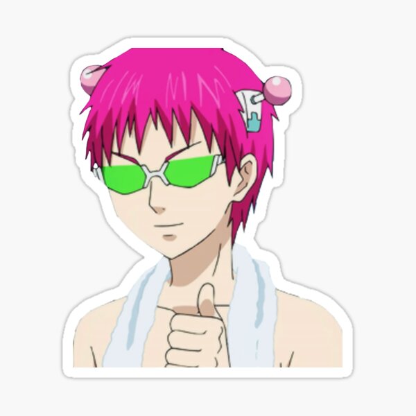 Saiki Thumbs Up Sticker For Sale By Snailhunter66 Redbubble 0888