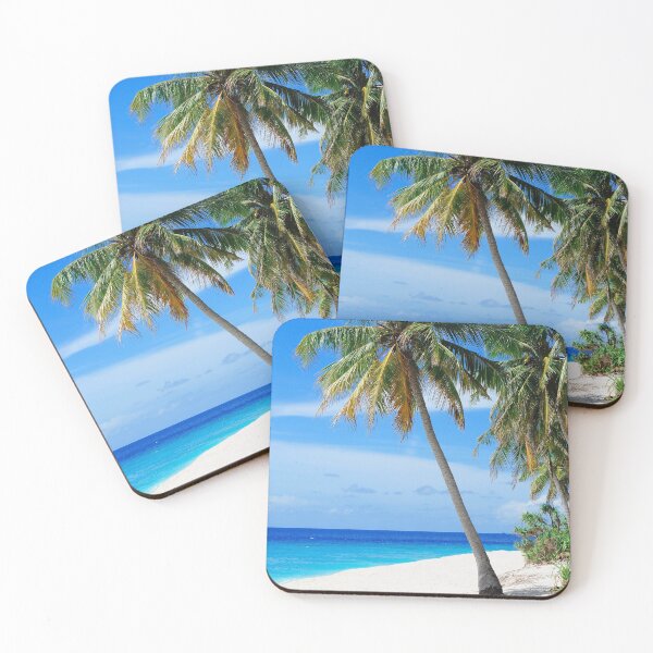 Item preview, Beach Ocean Sea Palm Tree Paradise designed and sold by PowerfulPrinted.