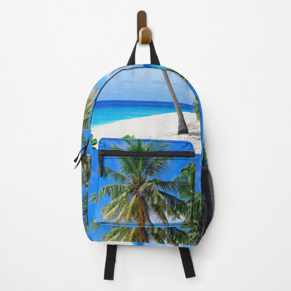 Item preview, Beach Ocean Sea Palm Tree Paradise designed and sold by PowerfulPrinted.