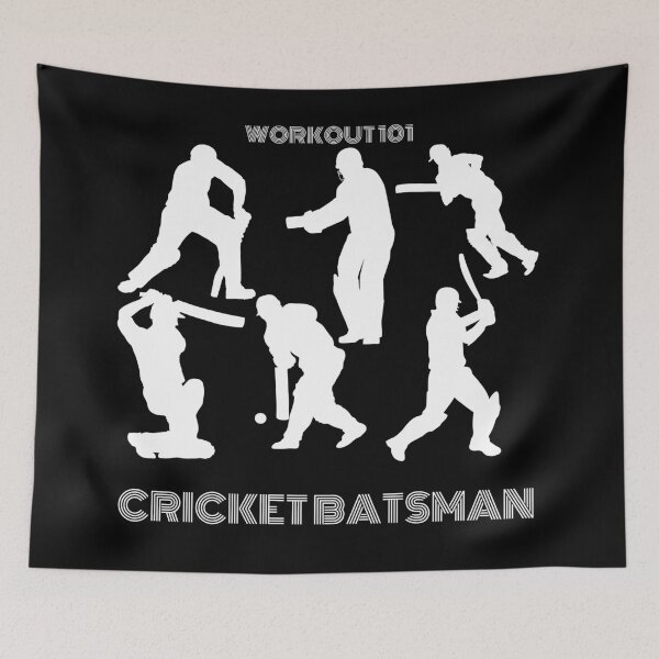 Item preview, Cricket Batsman (Workout 101) designed and sold by BofflingDesigns.