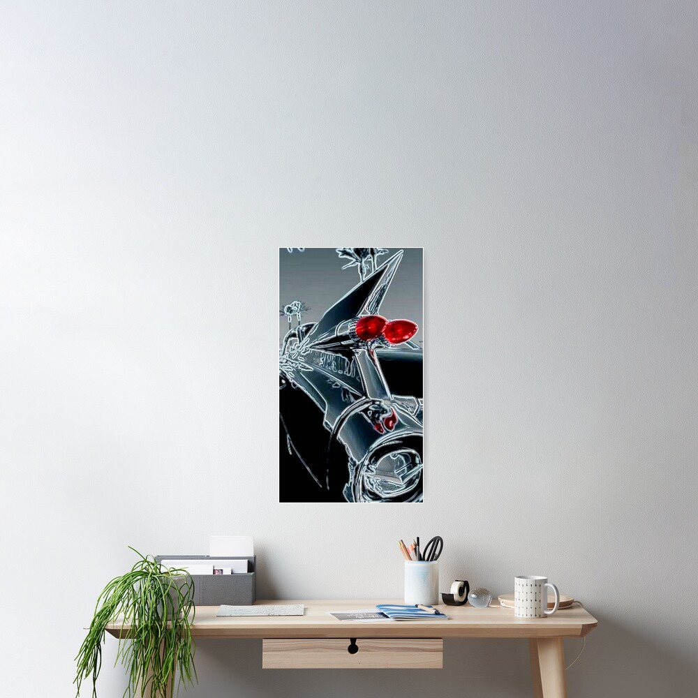 CLASSIC CADILLAC CAR Poster