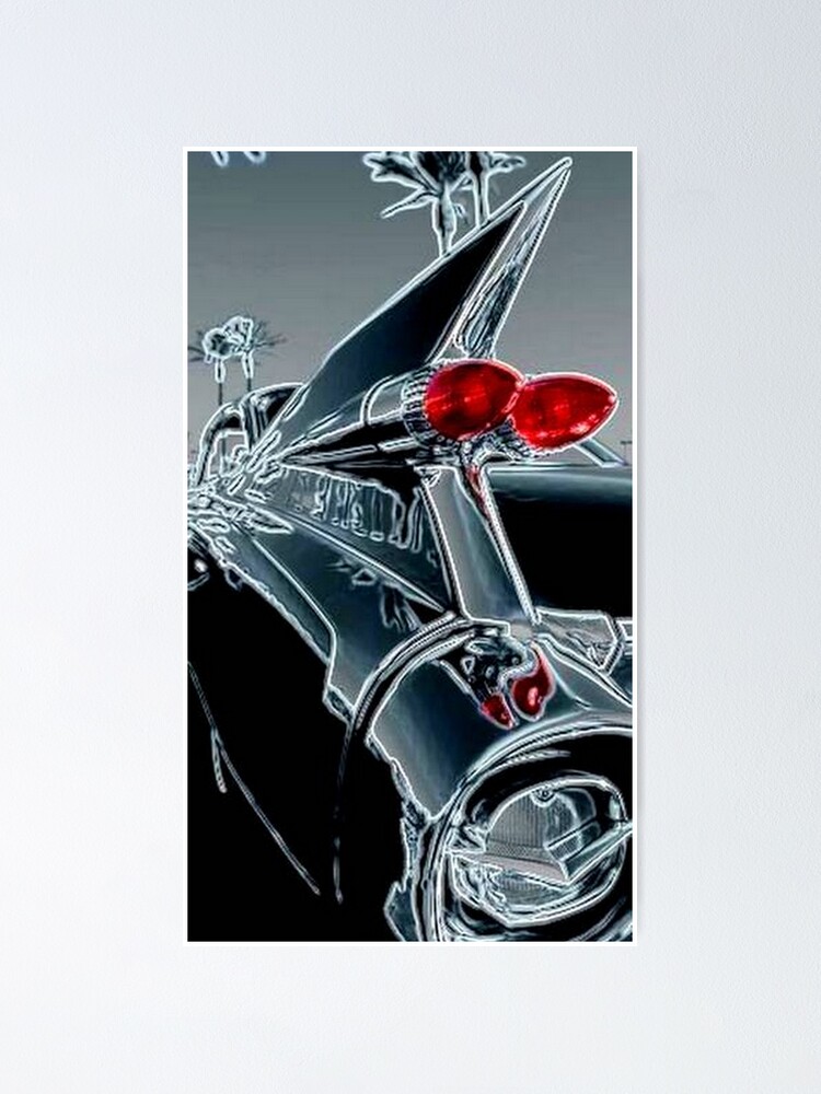 Alternate view of CLASSIC CADILLAC CAR Poster