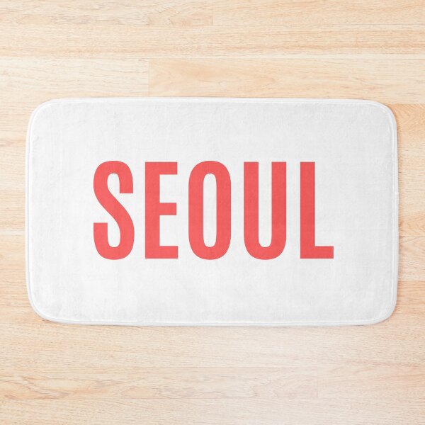 Item preview, Simple City Name "Seoul" (Red) designed and sold by fresh-princess.