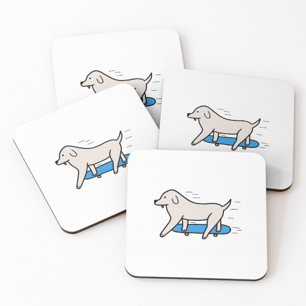 Item preview, Cool cute dog skateboarding designed and sold by darcy boutique.