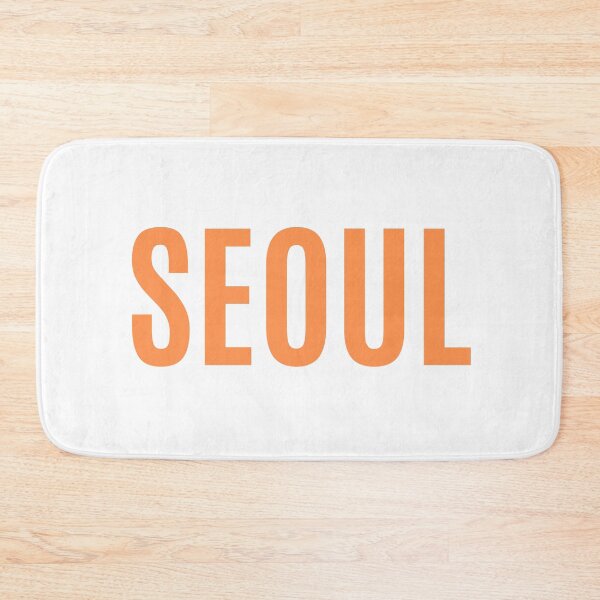 Item preview, Simple City Name "Seoul" (Orange) designed and sold by fresh-princess.