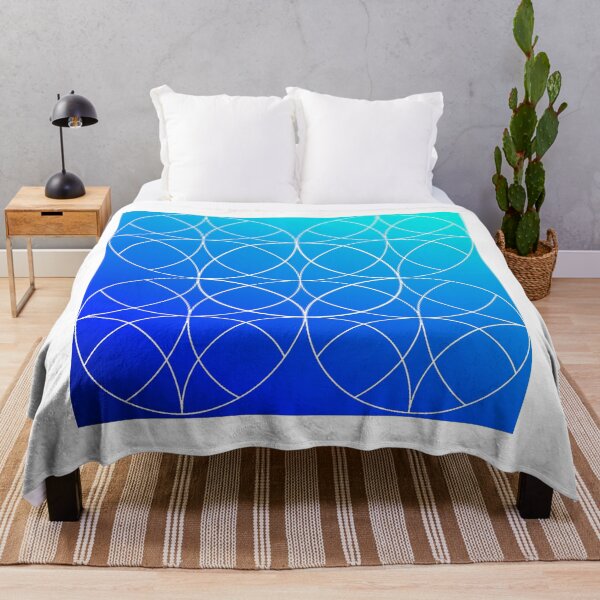 Artikelvorschau, Blaues Mandala-Design entworfen und verkauft von mikaylawiser.