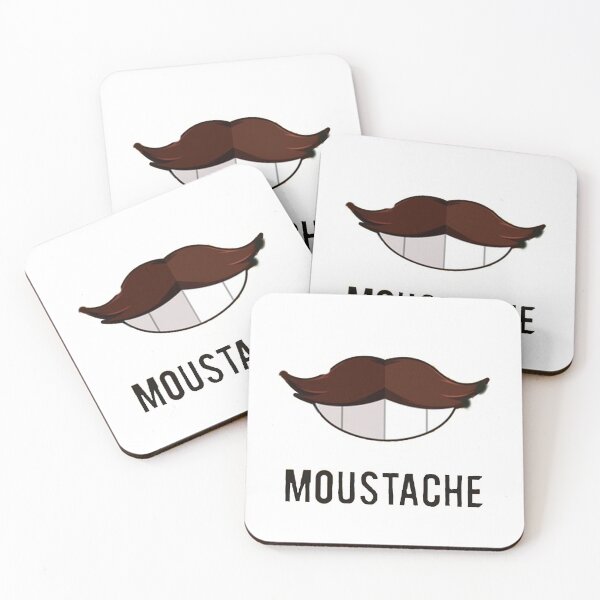 Aperçu de l'œuvre moustache créée et vendue par Saa3D.