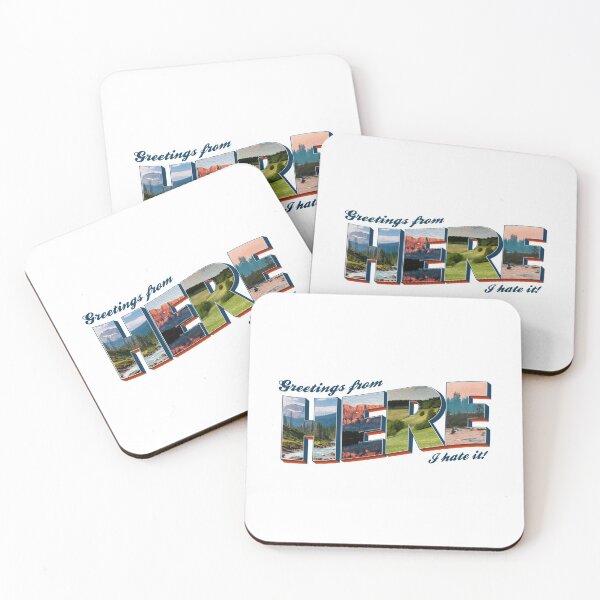Item preview, I Hate it Here - Greetings designed and sold by katrinal.