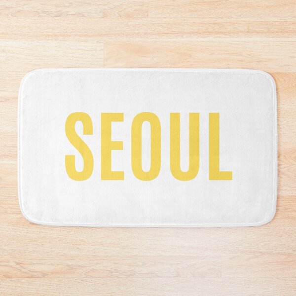 Item preview, Simple City Name "Seoul" (Yellow) designed and sold by fresh-princess.