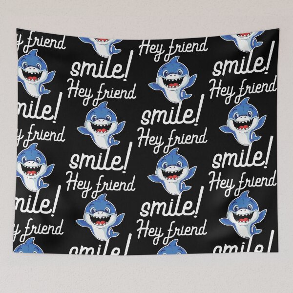 Item preview, cute shark friend quote designed and sold by pirminio.
