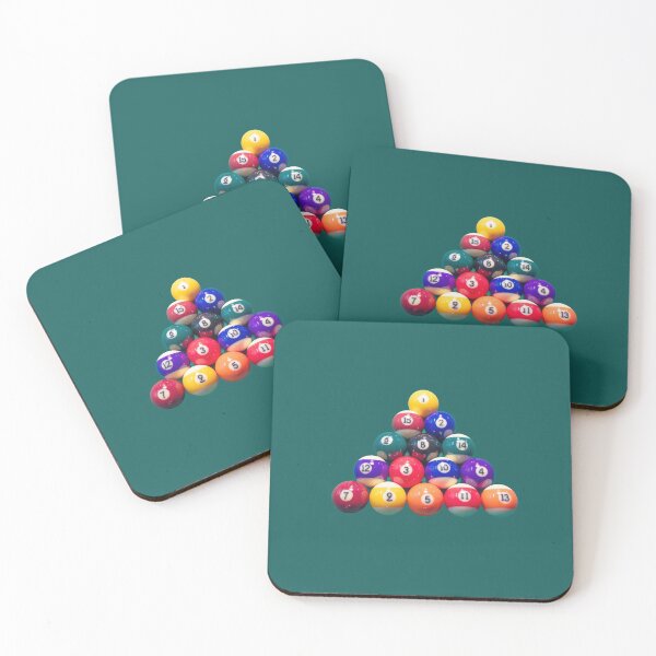 Item preview, 8 Ball Rack on Green  designed and sold by TigerEyePhoto.
