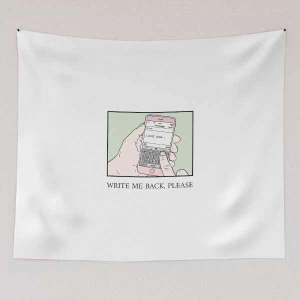 Item preview, Cool "WRITE ME BACK PLEASE" designe designed and sold by Best-art.