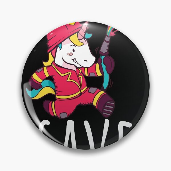 Item preview, unicorn firefighter designed and sold by pirminio.