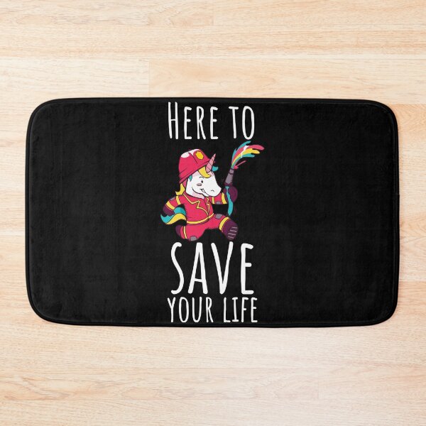 Item preview, unicorn firefighter designed and sold by pirminio.