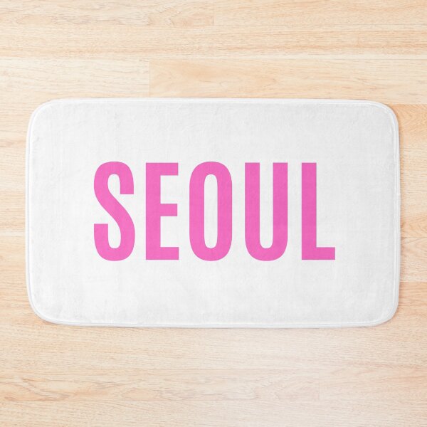 Item preview, Simple City Name "Seoul" (Pink) designed and sold by fresh-princess.