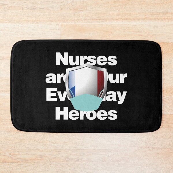 Item preview, France Nurses are Everyday Heroes designed and sold by HelloFromAja.