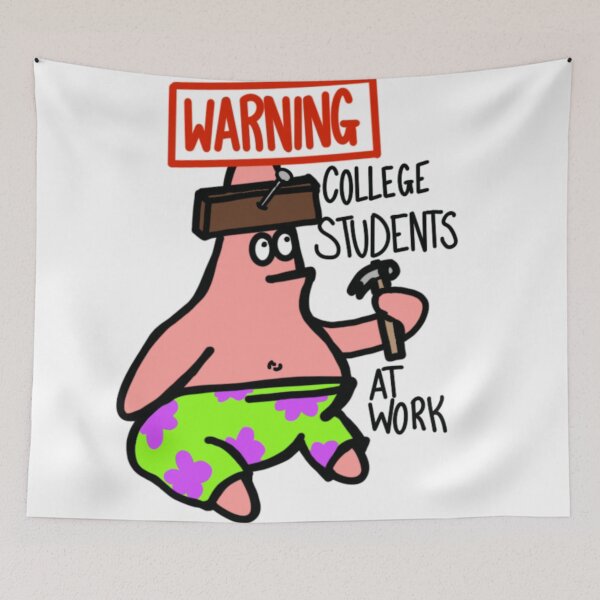 Item preview, College students at work designed and sold by Eczinsli.