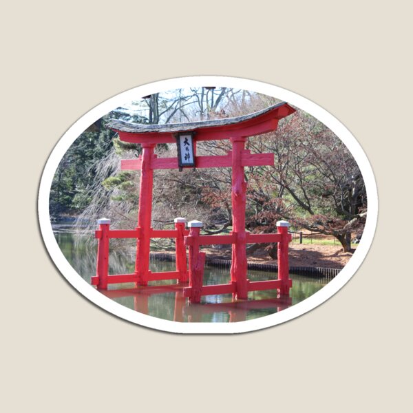 Aperçu de l'œuvre The Torii Gate: Brooklyn Botanic Garden créée et vendue par Laybov.