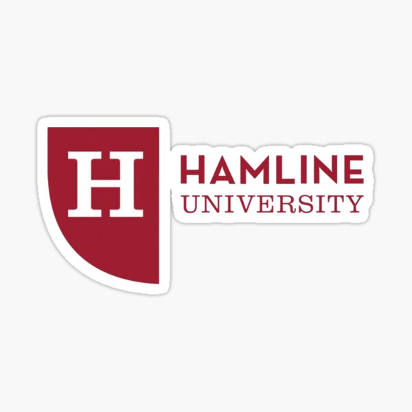 Hamline University Logo Emblem Sticker By Outtahere23 Redbubble