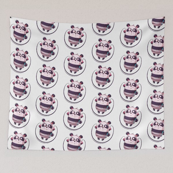 Item preview, Cute Funny Panda Skipping rope jump rope  designed and sold by ToniaKroeger.
