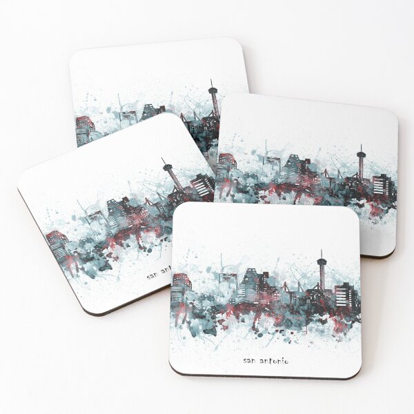 Item preview, san antonio skyline designed and sold by BekimART2.