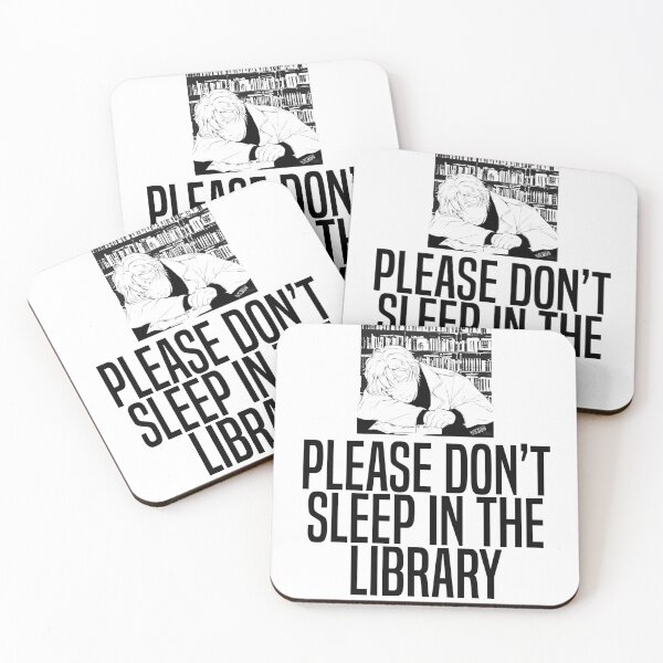Item preview, Banana Fish - Ash Lynx Please Don't Sleep in The Library designed and sold by MykaAndSalmon.