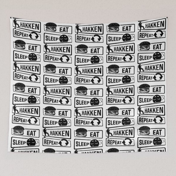 Item preview, Eat Sleep Hakken Repeat - Gabber Hardstyle designed and sold by anziehend.