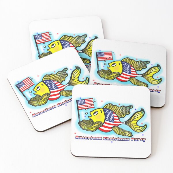 Item preview, American Christmas Party designed and sold by FabSpark.