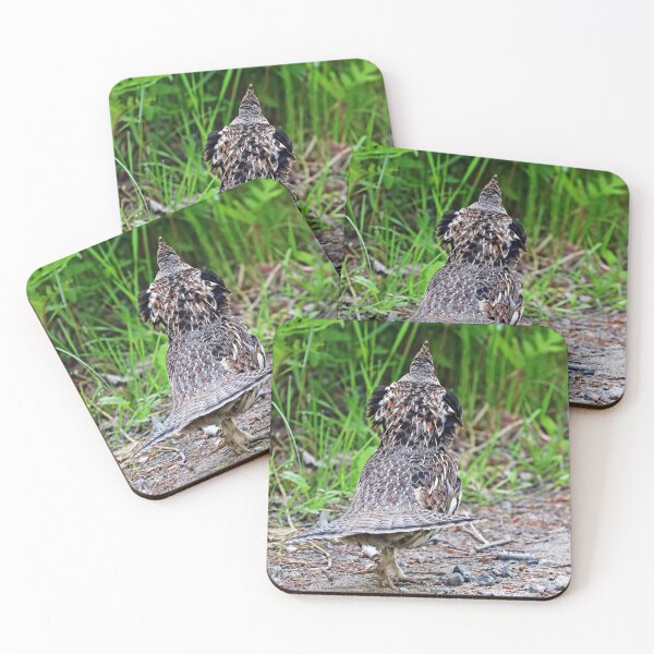 Item preview, Ruffed Grouse Walks Away designed and sold by Deb Oppermann.