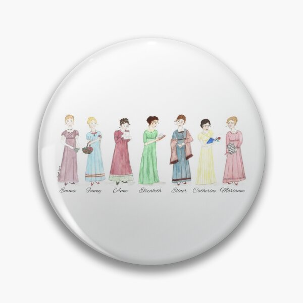 Item preview, Jane Austen Heroines  designed and sold by Some Little Good.