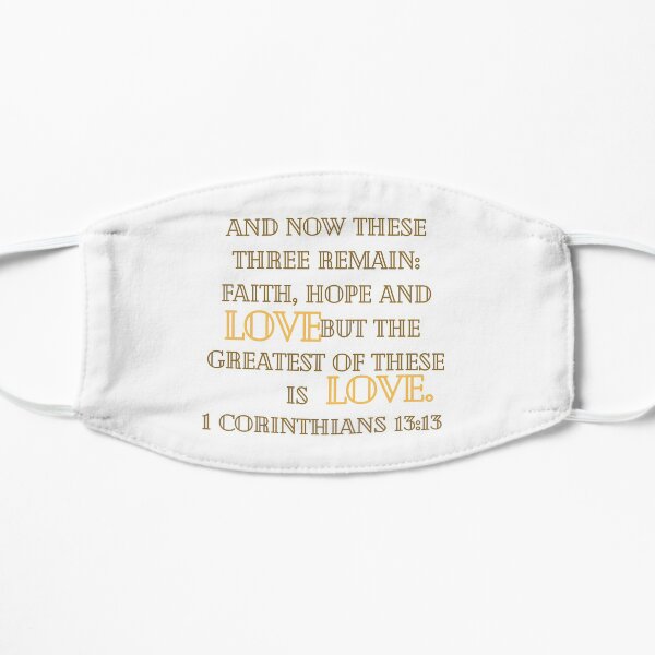 1 Corinthians 13:13 Mask