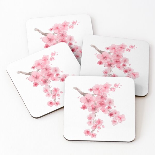 Item preview, Watercolor cherry blossom  designed and sold by lisaedlund.