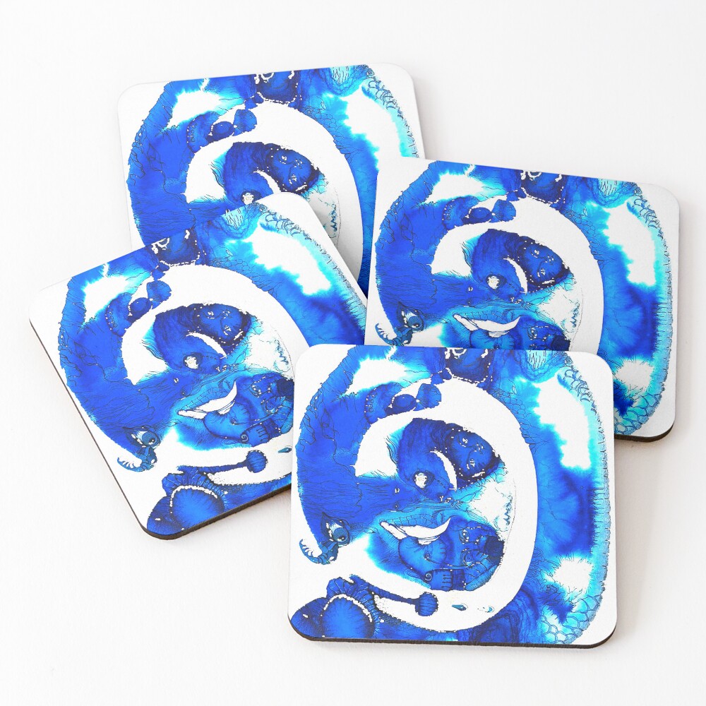 Item preview, Coasters (Set of 4) designed and sold by fishtower.