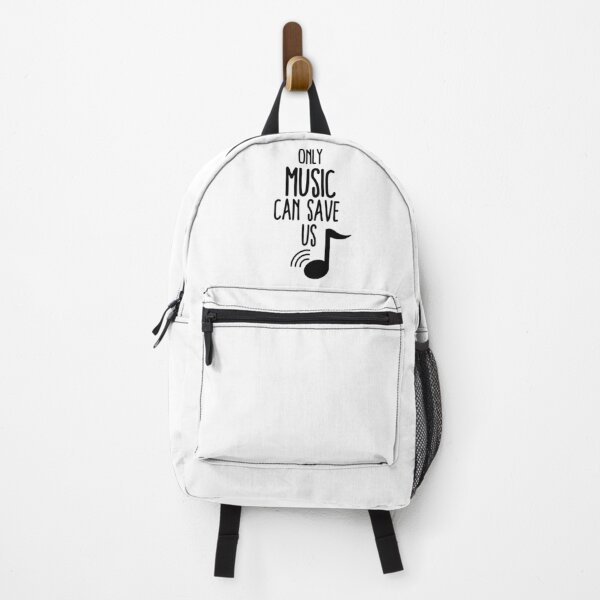 only music can save us Backpack