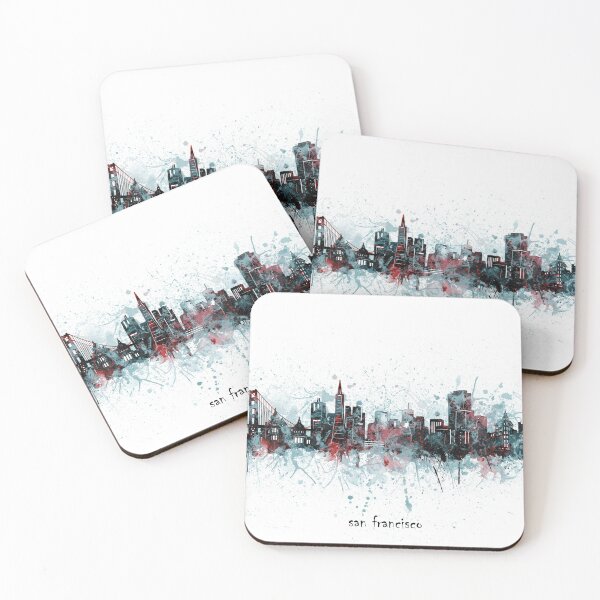 Item preview, san francisco skyline designed and sold by BekimART2.