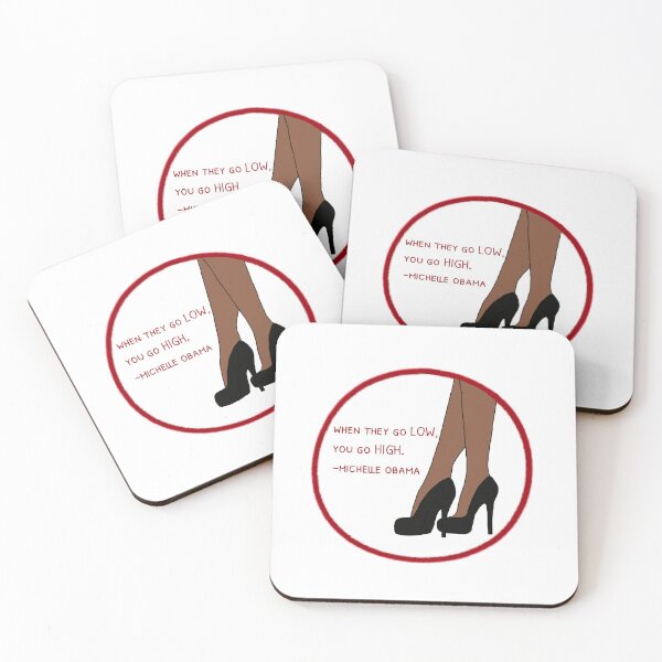 Item preview, Michelle Obama Girl Power Quote designed and sold by laurenbasham.