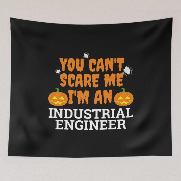 Item preview, Can't scare me I'm an Industrial engineer Halloween designed and sold by losttribe.