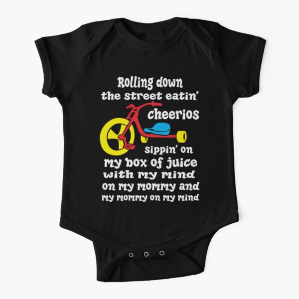 Defending Awesome - Rolling Down The Street Baby Short Sleeve Baby One-Piece